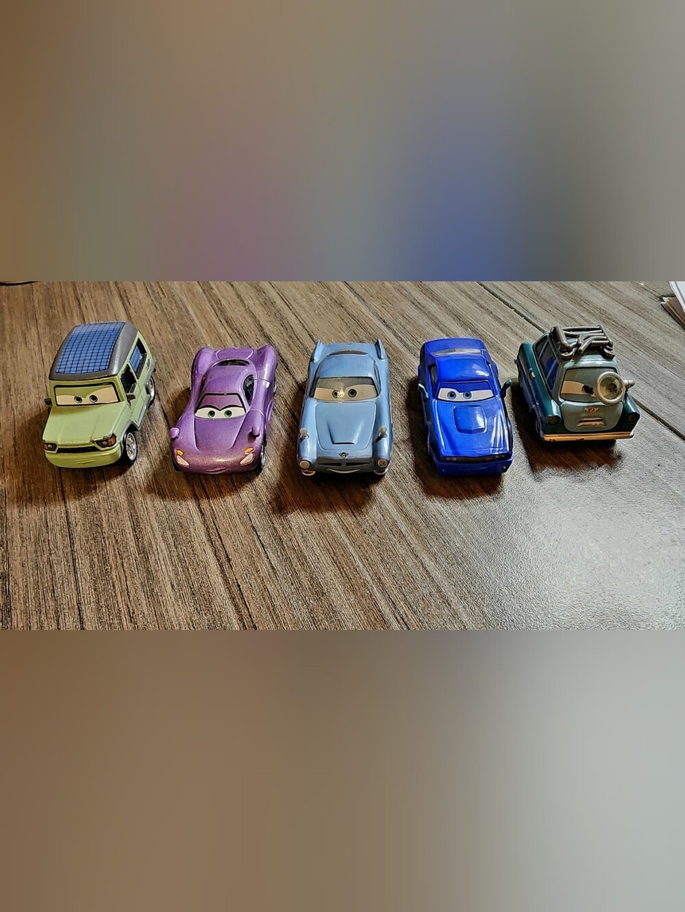 Disney Pixar Cars 2 1:55 Scale Diecast Vehicle Bundle – Lot of 5